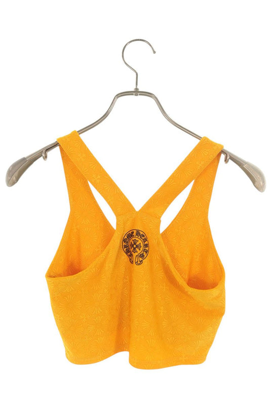 Chrome Hearts CH Plus Pattern Top Yellow/Black Size XS