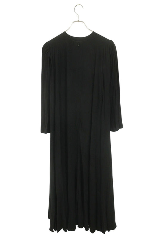Valentino Black Pleated Dress Size 36