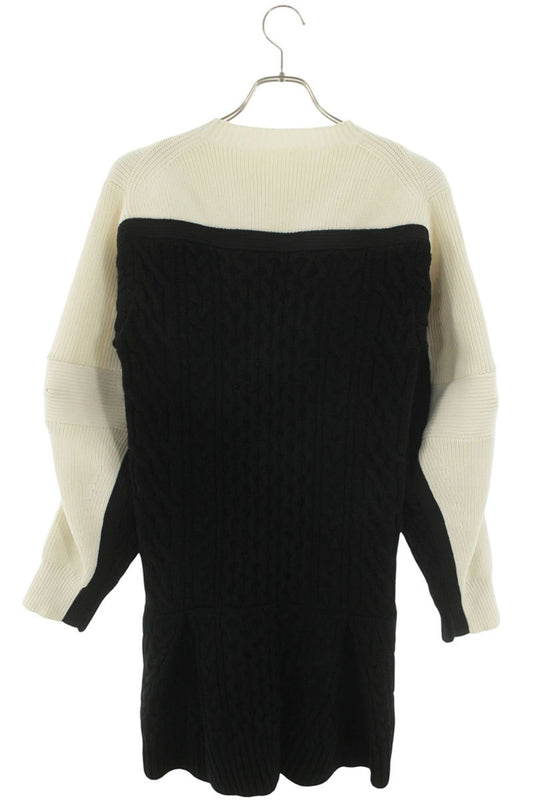 Sacai Bicolor Knit Dress 24AW Size 2
