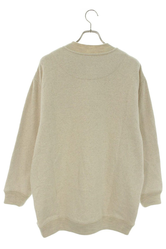 Loewe Anagram Embroidered Sweat Dress Beige Size XS