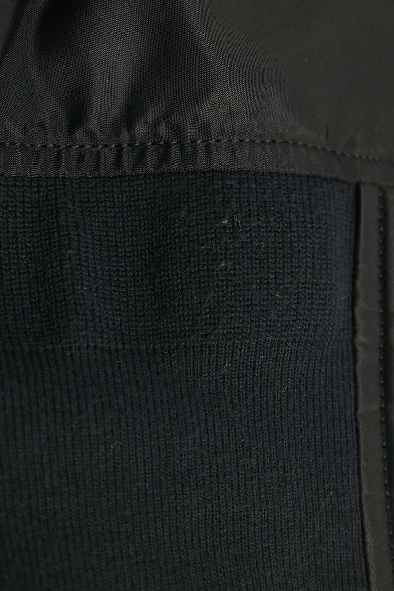 Sacai Black MA-1 Nylon Twill Vest Size 1