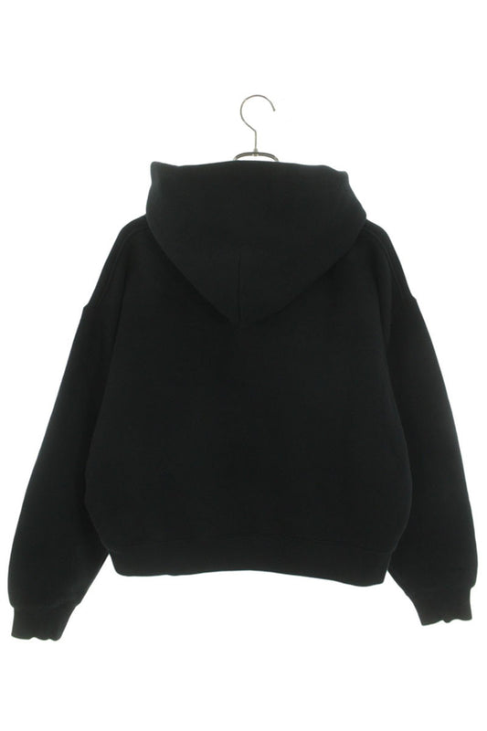Alexander Wang Zip Design Pullover Hoodie Black Size XS