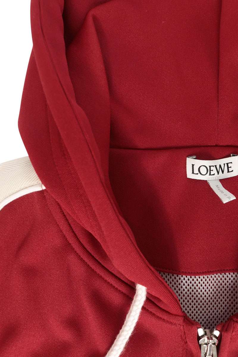 Loewe Anagram Embroidery Sleeveless Track Hoodie Size XS