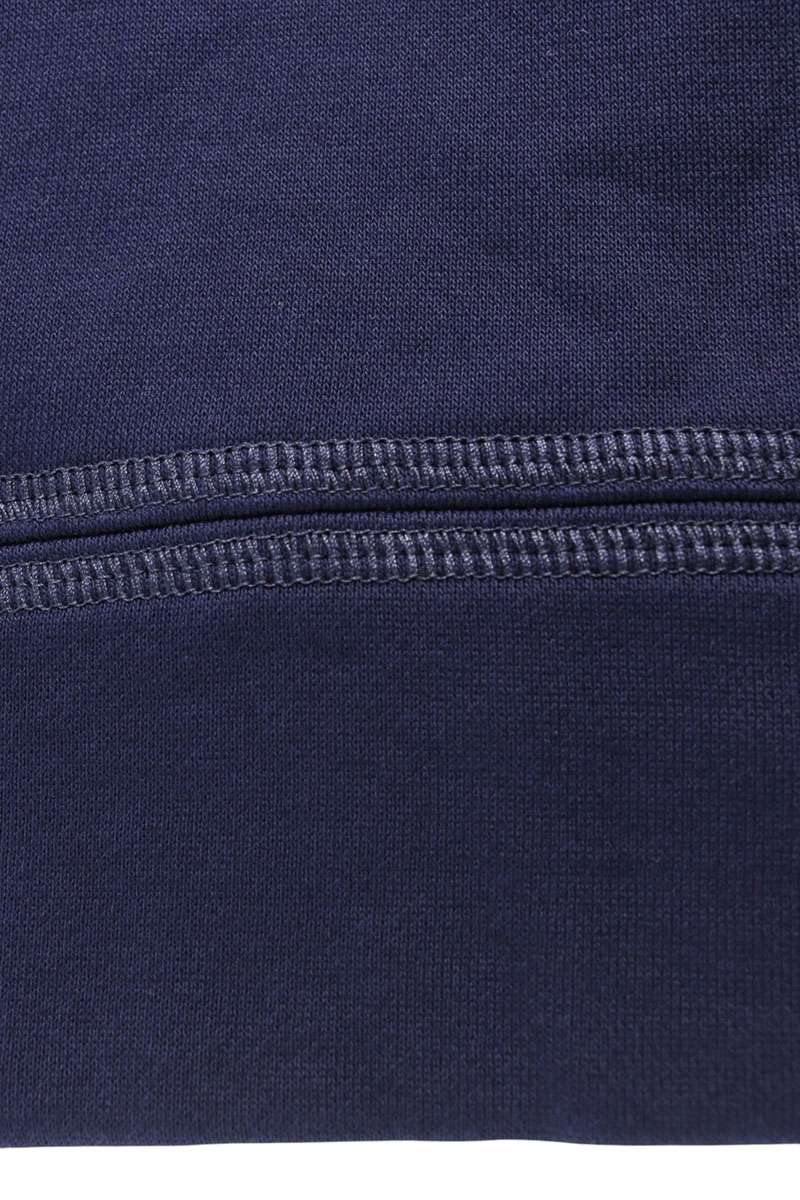 JILSANDER Multi Cord Cotton Pullover Hoodie Navy Size S