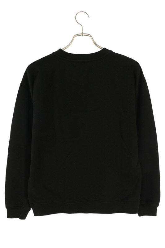 Kenzo Embroidered Logo Cotton Sweatshirt Black Red Size S