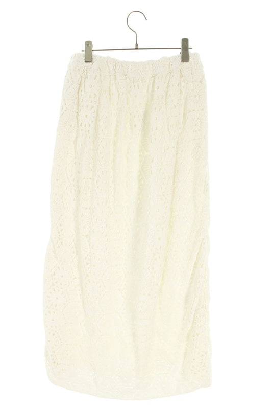 Comme des Garcons 26SS White Lace Skirt Size S