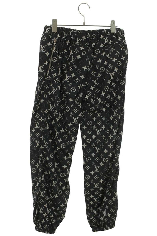 Louis Vuitton Stencil Effect Monogram Black White Size 38