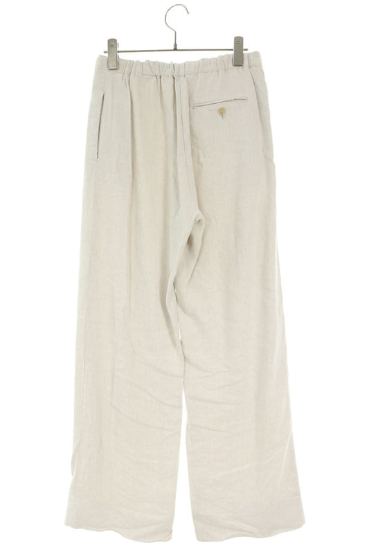 ACNE STUDIOS Linen Blend Long Pants Light Gray Size 32