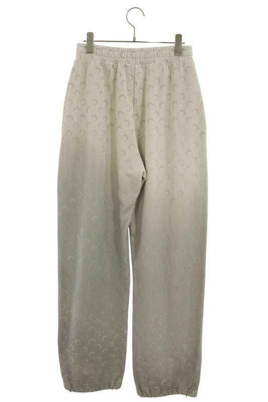 Marine Serre Gradation Drawstring Cotton Pants Gray Size S