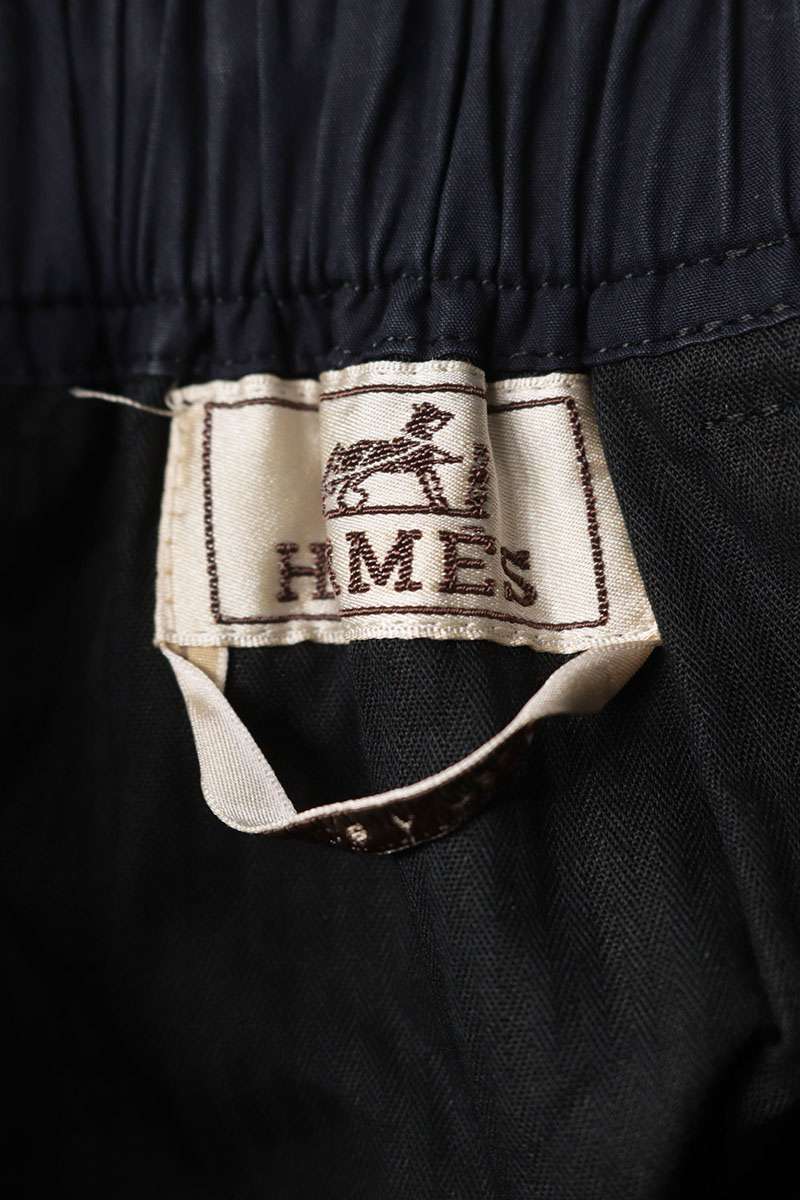 Hermes Navy Cotton Shorts Size 38