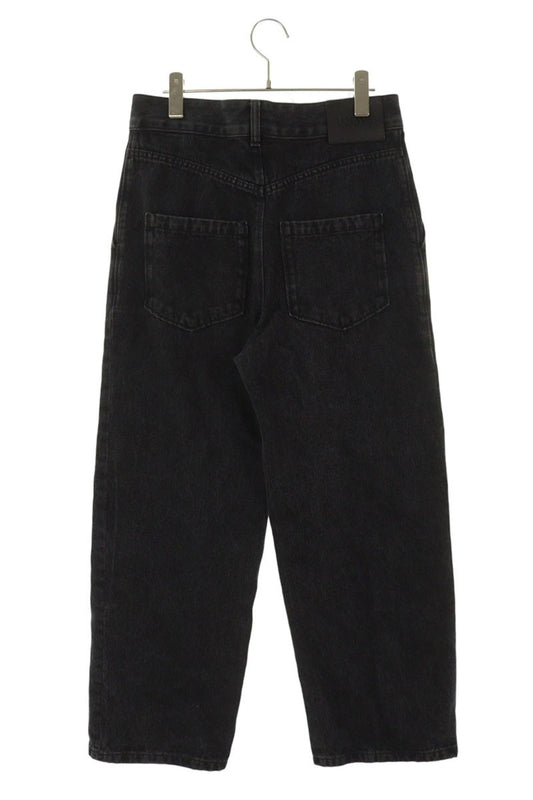 Loewe Anagram Baggy Black & White Cotton Jeans Size 34 inch
