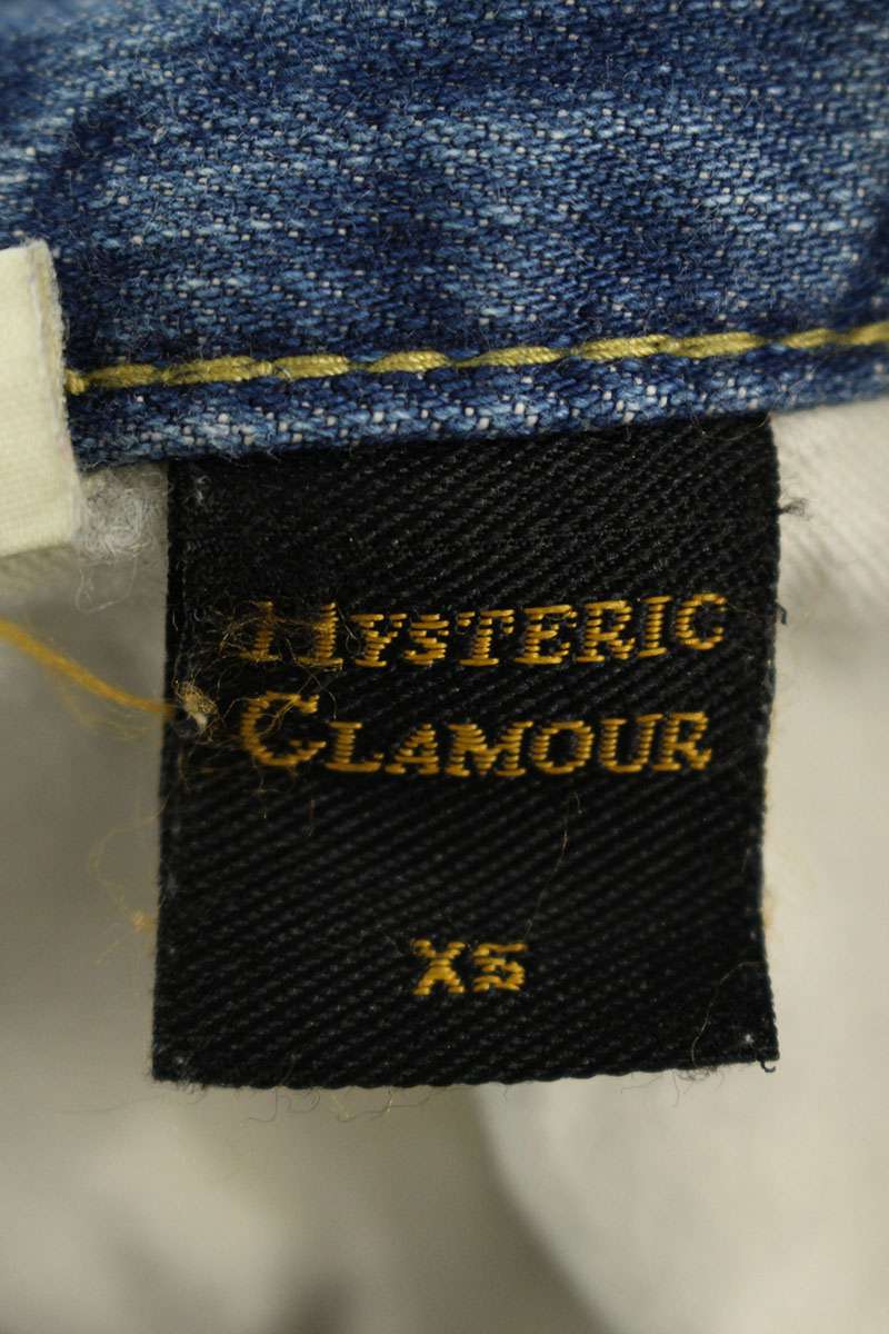 Hysteric Glamour THE DOORS Print Studded Denim Jeans Size XS