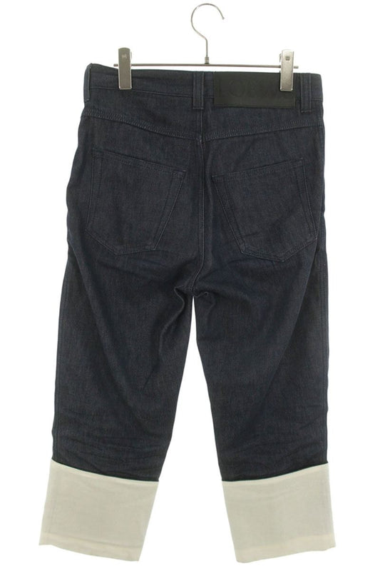 Loewe Indigo Cotton Fisherman Button Fly Jeans Size 34