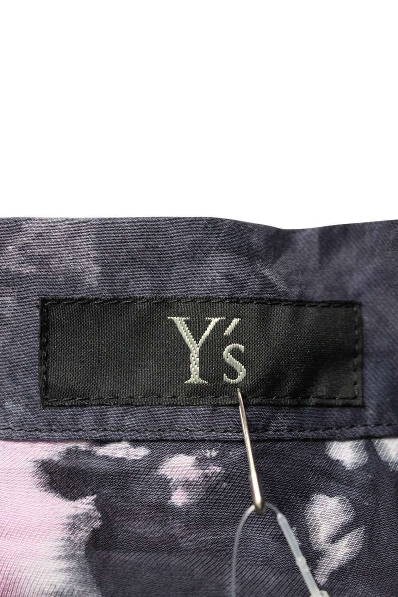 Yohji Yamamoto 25SS Asymmetric Pink Printed Dress Size 2