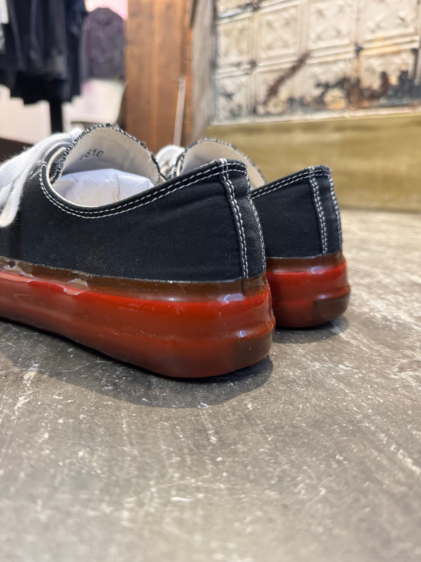 Vintage TheSoloist. Multi Black Red Sneakers Size 10