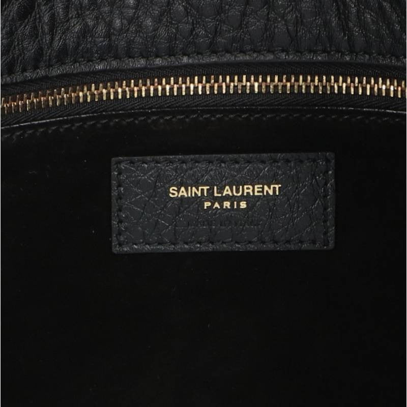 SAINT LAURENT PARIS Le 5 à 7 Bag Black/Gold Size ONE SIZE