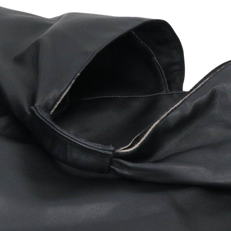 MM6 20SS Japanese Medium Faux Leather Bag Black Size UNI