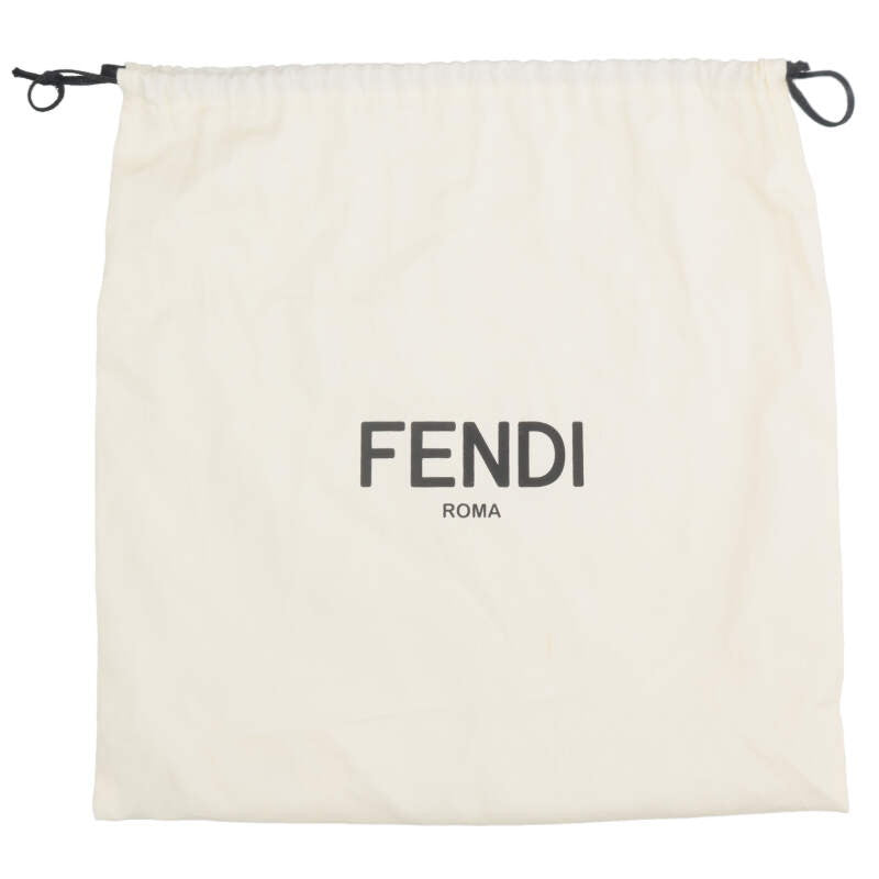 FENDI Peekaboo ISeeU Small FF Crystal Silver Size ONE SIZE