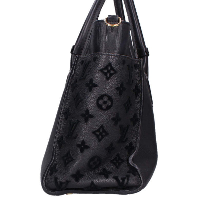 LOUISVUITTON On My Side MM Monogram Tuftage Size ONE SIZE