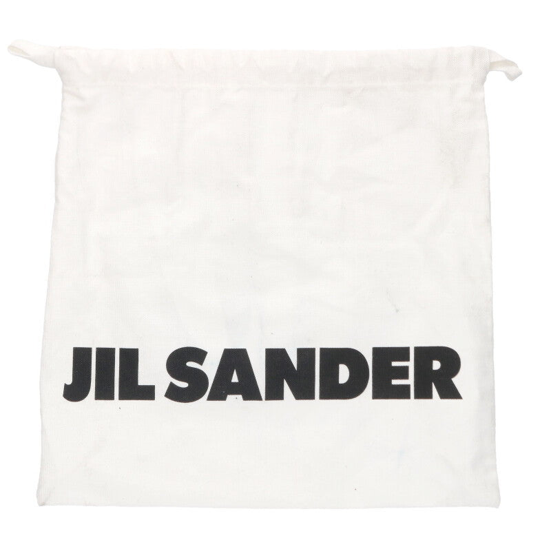 Jil Sander Bamboo Handle Leather Black