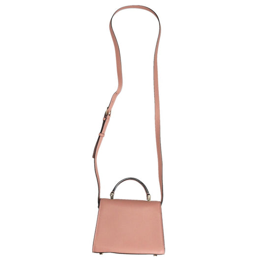 Valextra Iside Micro Leather 2Way Handbag Pink Size ONE SIZE