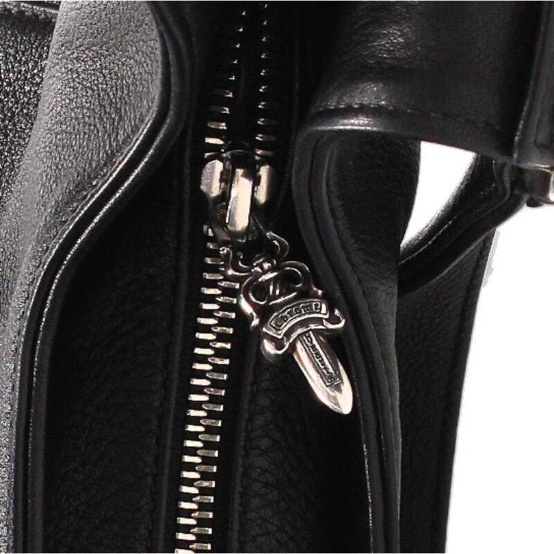 Chrome Hearts HOBO Scroll Label Leather Size ONE SIZE