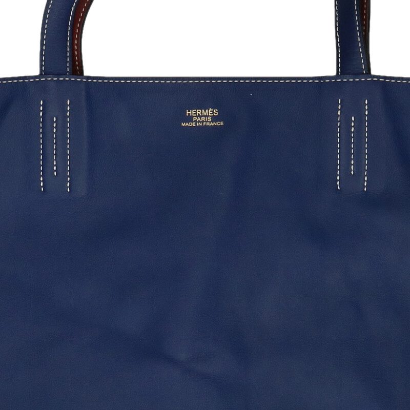 HERMES Double Sens 45 Swift Leather Bag Size ONE SIZE