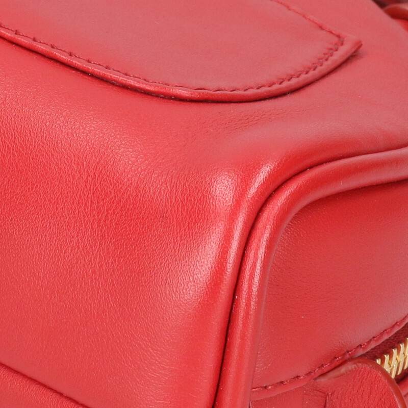 WAY Top Handle Mini 2-Way Handbag Red Size ONE SIZE