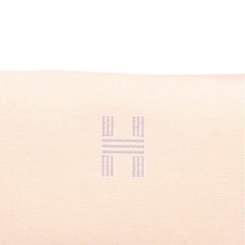 HERMES Bride-a-Brac PM Canvas Handbag Beige Size ONE SIZE