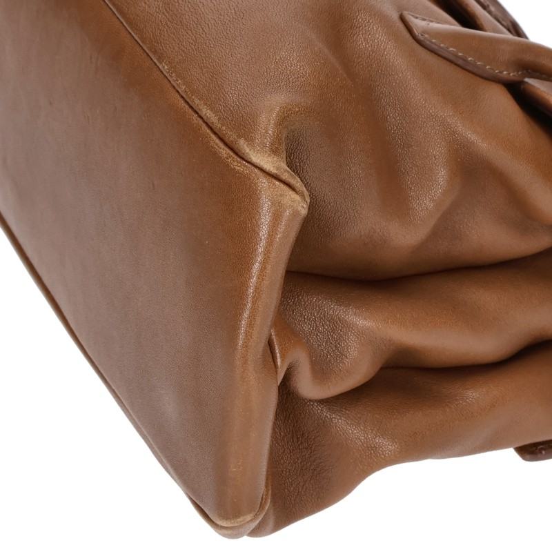 WAY Solitaire 2-Way Nappa Bag Brown