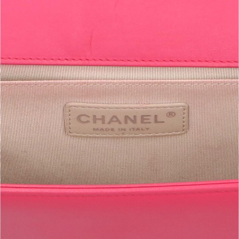 CHANEL Boy Chanel Coco Mark Quilted Shoulder Size ONE SIZE