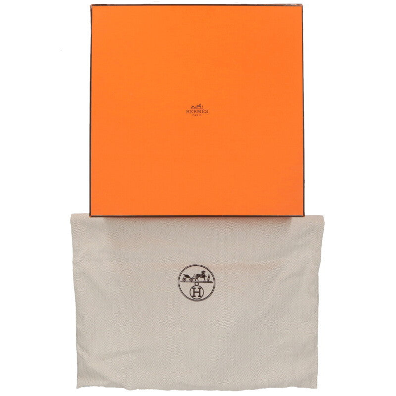 HERMES Halzan 31 Taurillon Clemence Rouge Size ONE SIZE