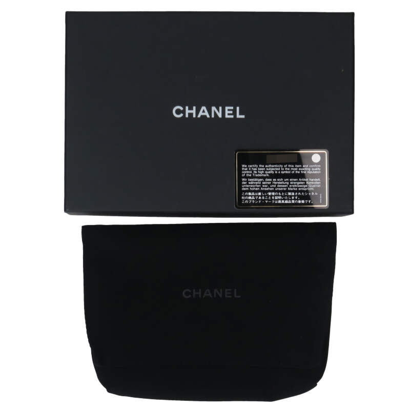 CHANEL Star Rhinestone Suede Chain Wallet Bag Size ONE SIZE