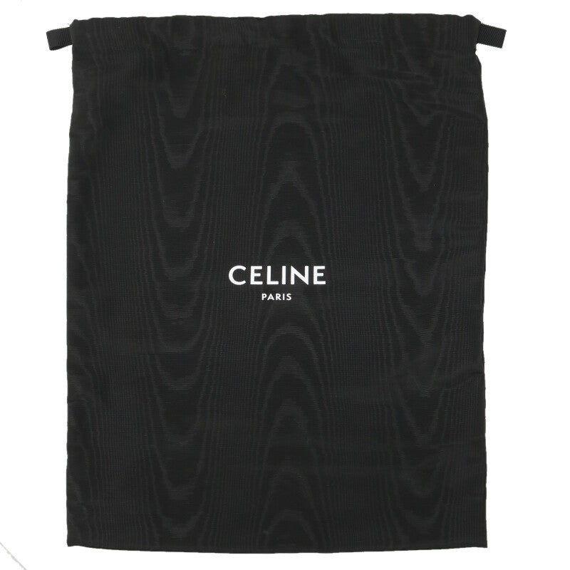 CELINE Triomphe Canvas Bucket Shoulder Bag Size ONE SIZE