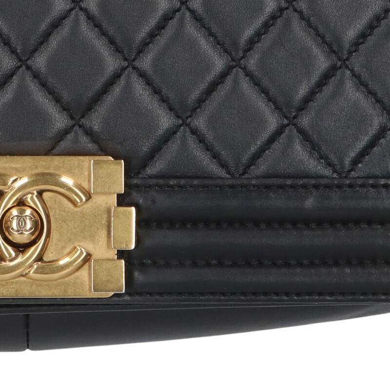 CHANEL Boy Chanel 25 Lambskin Shoulder Bag Size ONE SIZE