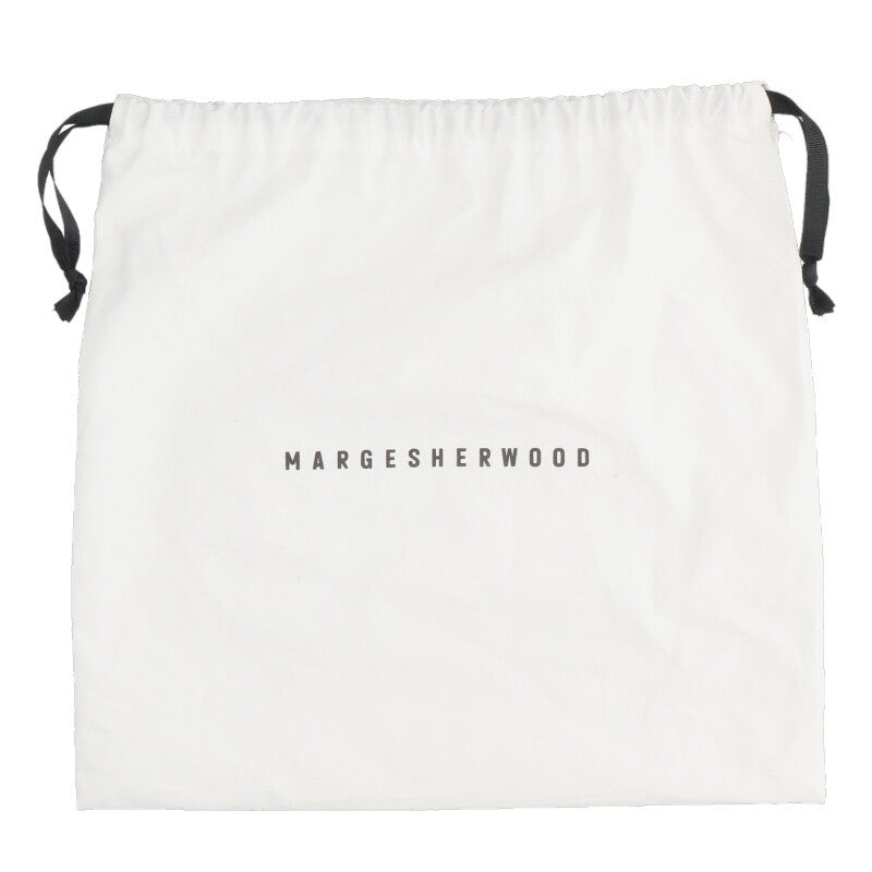 MARGE SHERWOOD Logo Leather Shoulder Bag Pink Size ONE SIZE