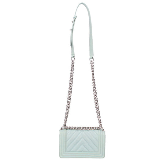 CHANEL Boy Chanel 20 Chevron Caviar Chain Size ONE SIZE