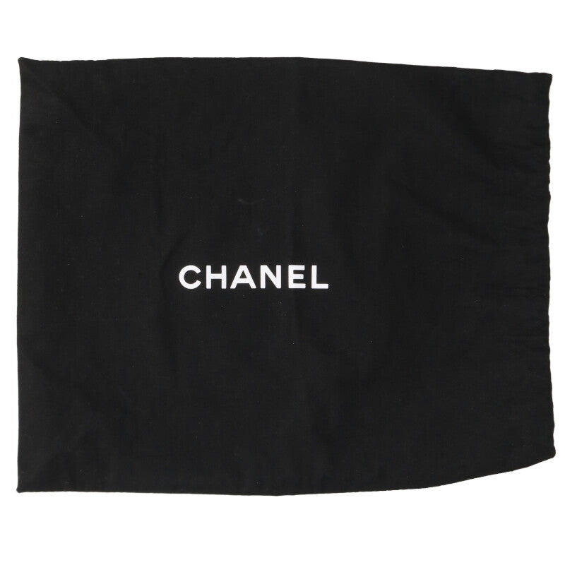 CHANEL Straw Lambskin Chain Bag Brown Size ONE SIZE