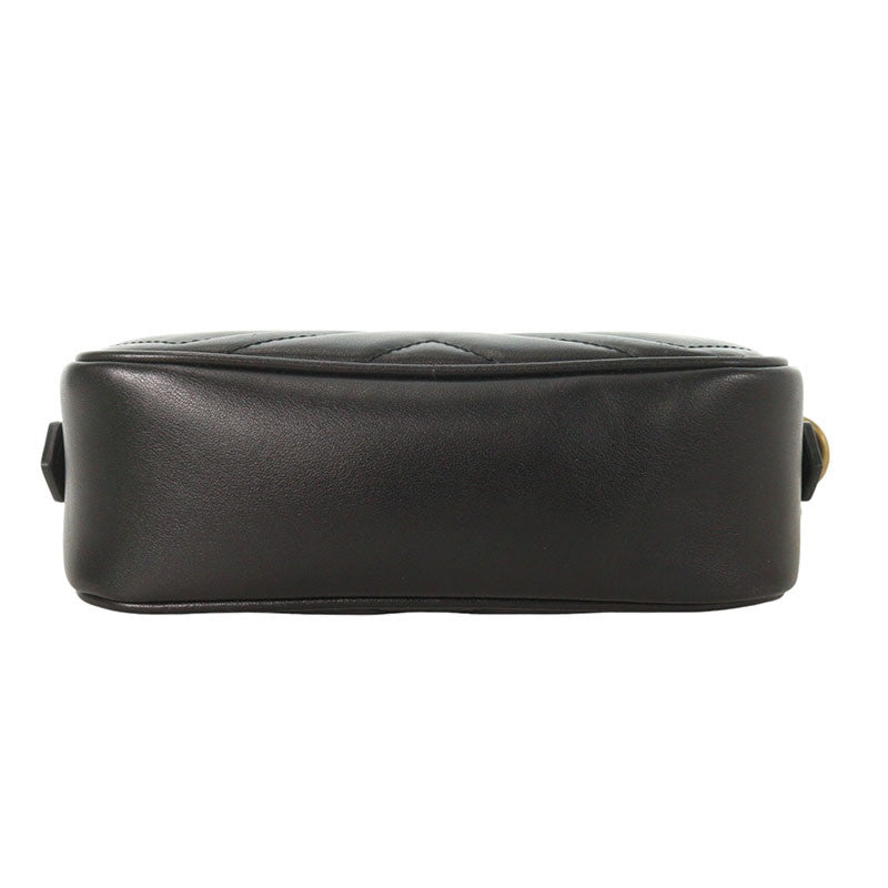 GUCCI GG Marmont Leather Shoulder Bag Size ONE SIZE
