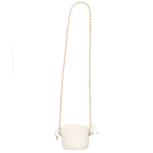CHANEL Matelasse Caviar Chain Drawstring Size ONE SIZE