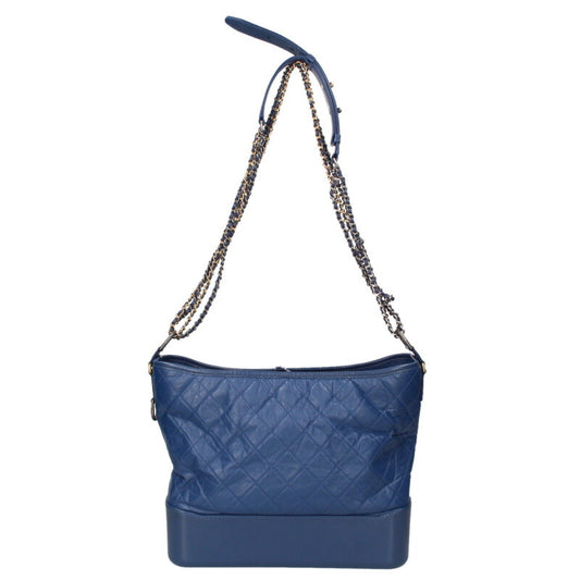 CHANEL Gabrielle de Lambskin Chain Shoulder Size ONE SIZE