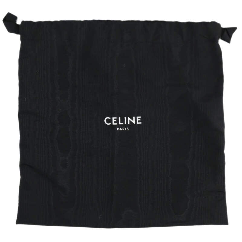 CELINE Triomphe Leather Small Bucket Bag Size ONE SIZE