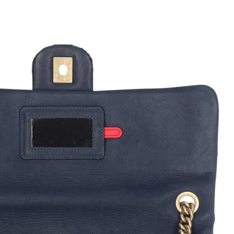 CHANEL Matelasse Triple Stitch Calfskin Bag Size ONE SIZE