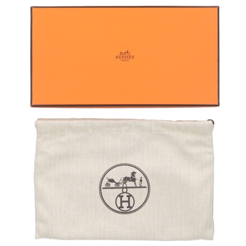 HERMES Charniere To Go Veau Madame Leather Bag Size ONE SIZE