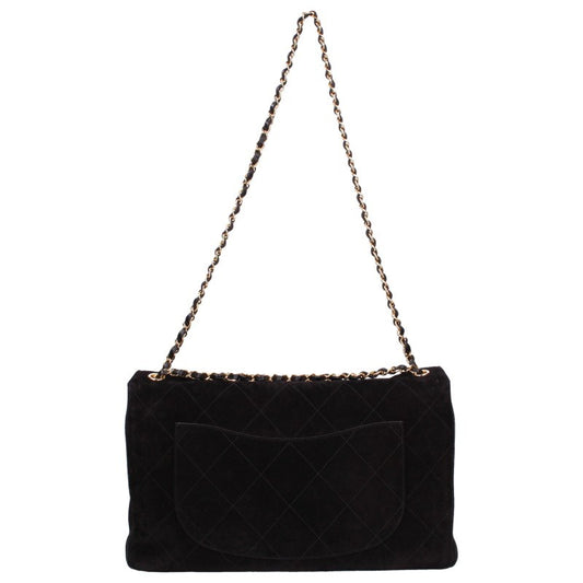 CHANEL Matelasse Suede Calfskin Gold Bag Multi Size ONE SIZE