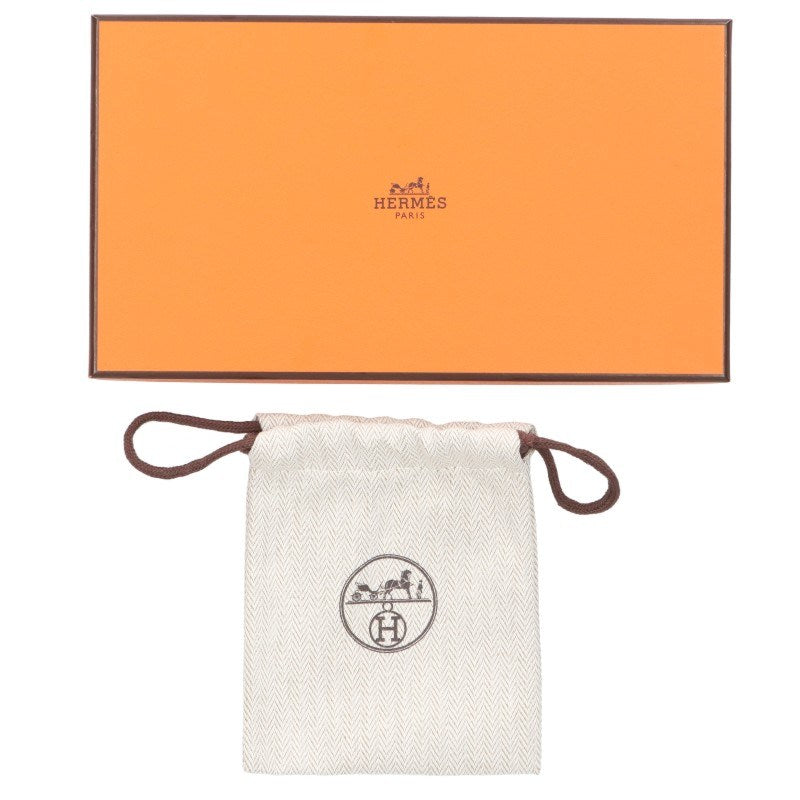 HERMES Kelly Wallet To Go Veau Bag Craie