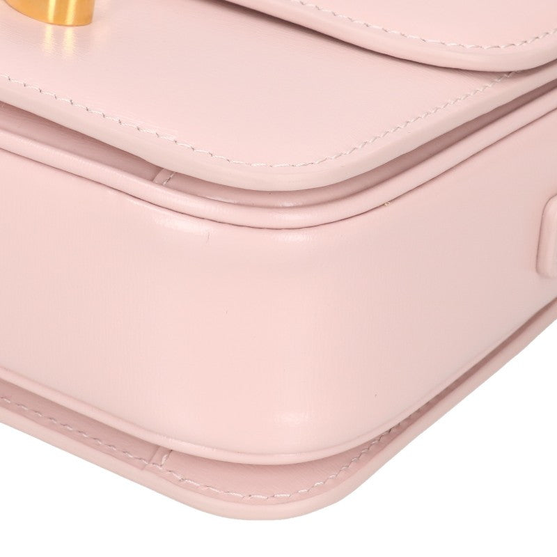 CELINE Teen Triomphe Shiny Pink Gold Shoulder Bag