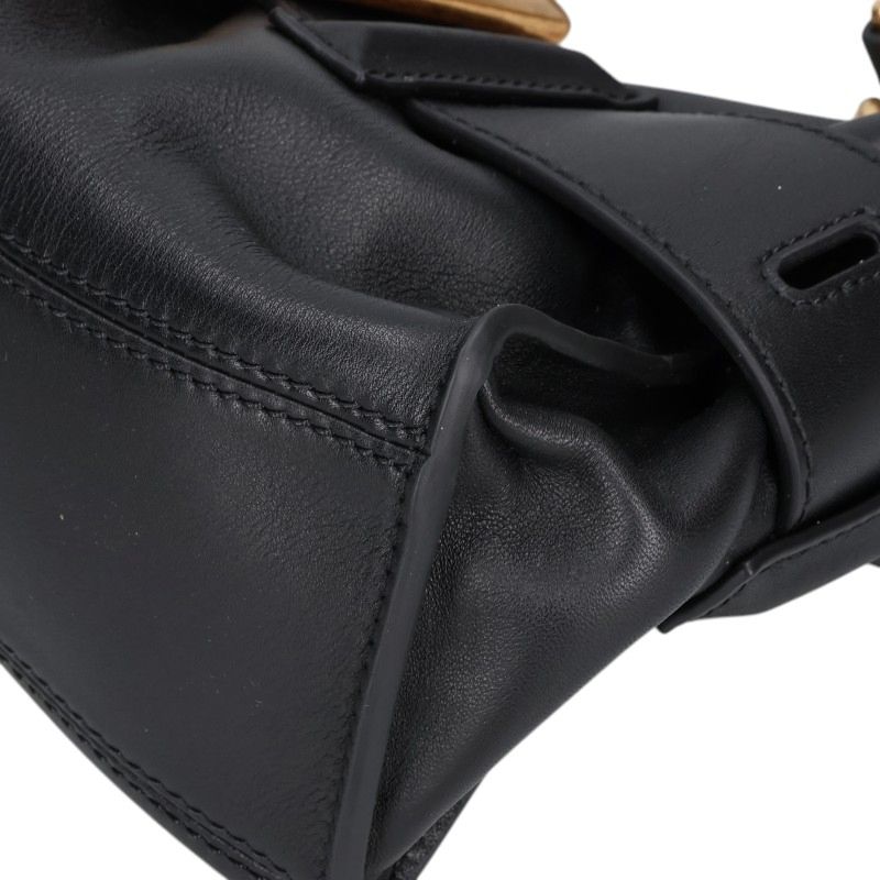 BALMAIN Anthem Smooth Calf Bag Black