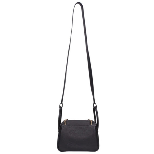 HERMES Lindy Mini Taurillon Clemence Shoulder Bag Size 20