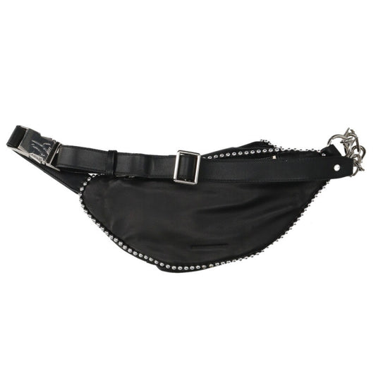 ALEXANDER WANG Black Studded Waist Bag Size ONE SIZE